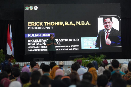 Menteri BUMN Dorong Generasi Muda Manfaatkan Momentum Digitalisasi