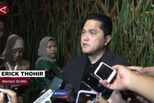 Erick Thohir Sebut PMN Bagi 17 BUMN Untuk Proyek Pemerintah