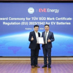 EVE Energy Raih Sertifikat TÜV SÜD Pertama di Industri untuk Baterai Kendaraan Listrik berdasarkan Regulasi (Uni Eropa)