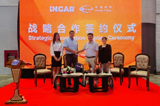 Farasis Energy Resmikan Kemitraan Strategis dengan Ingar asal India di INAPA 2024