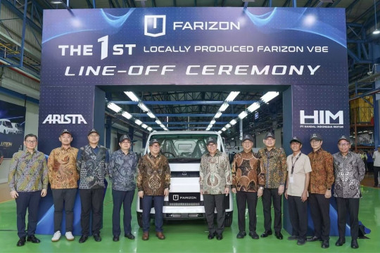 Farizon Resmikan Pabrik Perakitan Kendaraan Niaga Pertama di Luar Negeri yang Berlokasi di Indonesia, V8E Rakitan Lokal