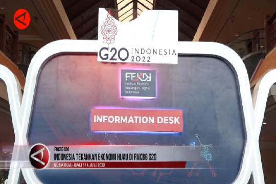 Indonesia Tekankan Ekonomi Hijau di FMCBG G20