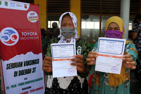 Toyota Indonesia Dukung Percepatan Program Vaksinasi Nasional