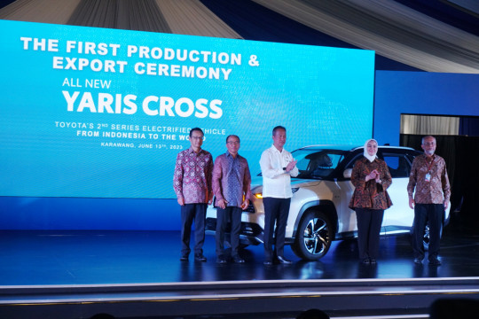 Kandungan Lokal 80%, Toyota Yaris Cross Perkuat Indonesia Sebagai Basis Produksi