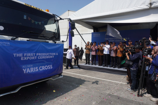 Toyota Indonesia Ekspor Perdana Yaris Cross HEV