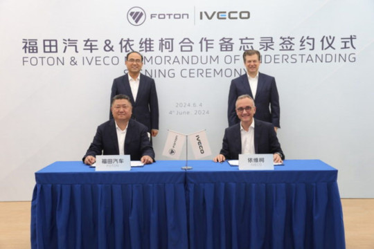 Foton dan IVECO saling menjajaki sinergi potensial