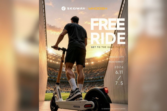 Segway dan Whoosh Luncurkan Program Free Ride di Meksiko Selama Piala Dunia 2026 Berlangsung, Dukung Mobilitas Perkotaan
