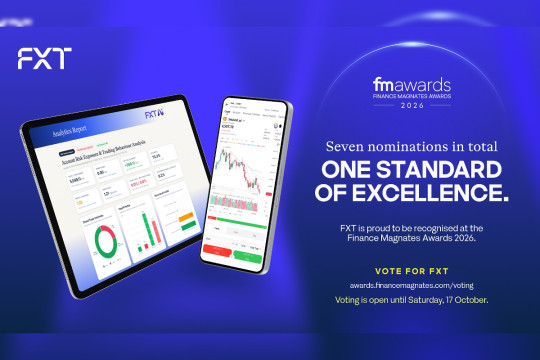 FXT Named a Finance Magnates Awards 2026 Official Nominee including Broker of the Year