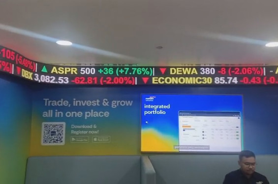 IHSG Selasa dibuka melemah 10,58 poin ke posisi 6.175