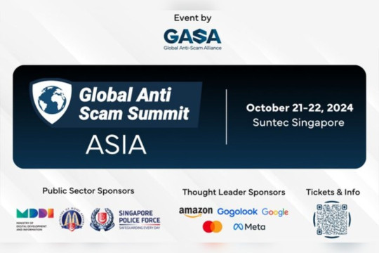 GASA Extends Global Anti-Scam Summit (Asia) to Singapore on October 21-22