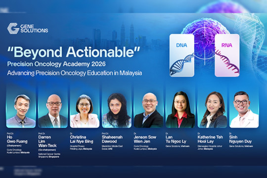 Gene Solutions Advances Precision Oncology Education in Malaysia with the ''Beyond Actionable'' Academy