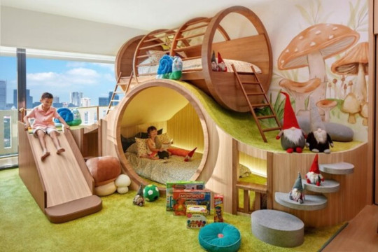 MENGEKSPLORASI "FAMILY ROOM" BERTEMA "GNOME" YANG DITAWARKAN "GNOME'S LAND PACKAGE" DI PARKROYAL COLLECTION, SINGAPORE