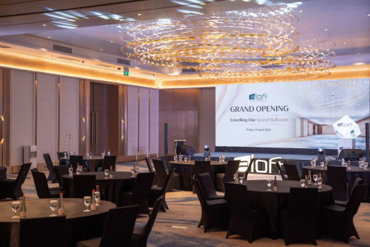 Aloft Jakarta Kebon Jeruk Resmikan Grand Ballroom Baru, Perkuat Posisi sebagai Destinasi MICE di Jakarta Barat