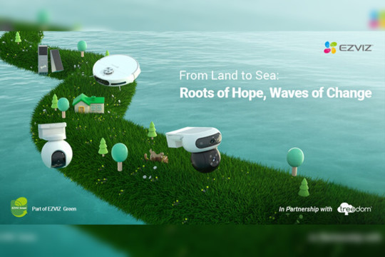 EZVIZ marks World Environment Day with a new plan to protect ecosystems from land to sea
