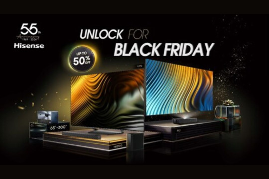 Hisense Tawarkan Diskon Besar-Besaran dalam Program Belanja "UNLOCK FOR BLACK FRIDAY"