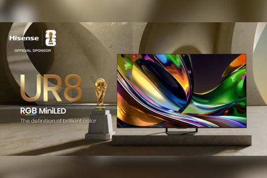 Hisense Luncurkan UR8 dengan Warna Lebih Natural dan Realistis, Bawa Teknologi RGB MiniLED Generasi Baru ke Banyak Rumah