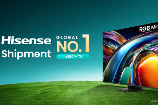 Laporan Omdia Semester I-2026: Hisense Pimpin Pasar Global TV 100 Inci ke Atas