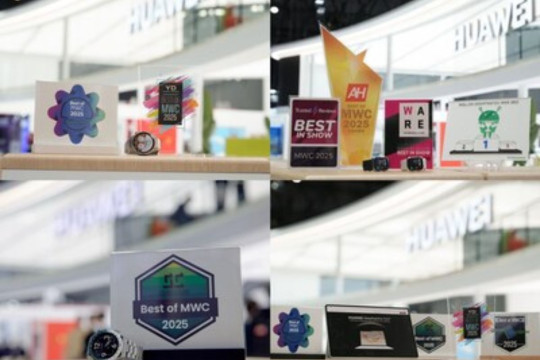 MWC 2025: Huawei Raih 33 Penghargaan dari Media
