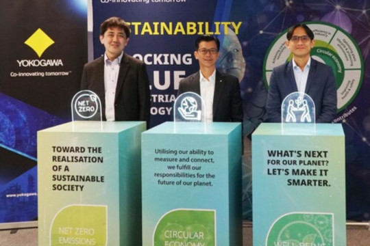 Yokogawa Rayakan Hari Jadi Ke-50 di Singapura dengan Meresmikan Sustainability Incubation Hub