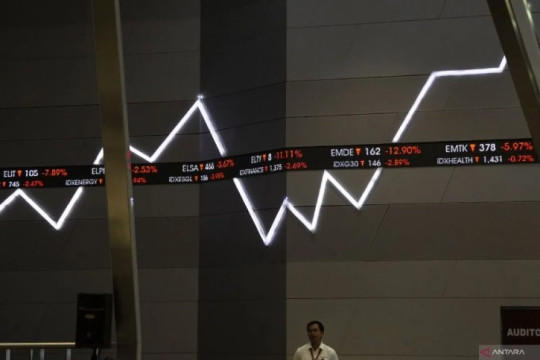 IHSG Senin dibuka melemah 9,17 poin