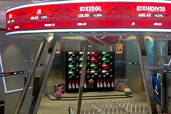 IHSG Senin dibuka menguat 30,60 poin