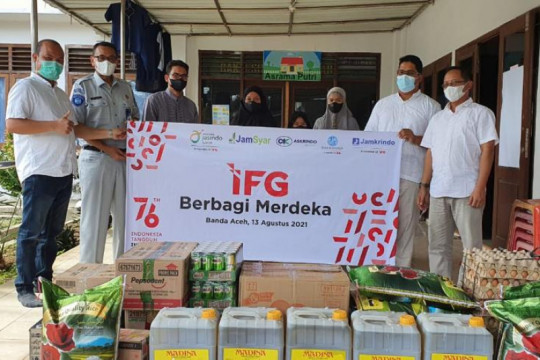 IFG Berbagi Dengan Anak Yatim Piatu di Banda Aceh