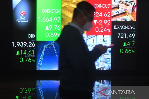 IHSG Rabu dibuka melemah 16,15 poin
