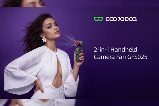 Redefine Outdoor Summer: GOOJODOQ Camera-Inspired Handheld Fan Loved by Real Users