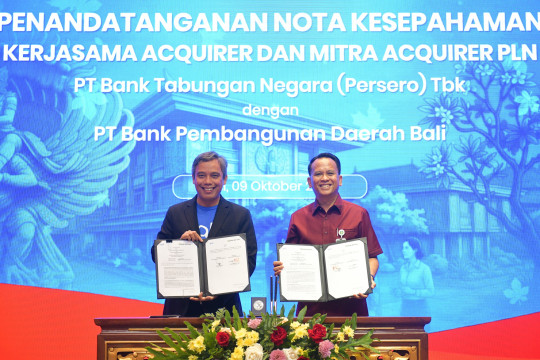BTN Gandeng BPD Bali, Perkuat Layanan Pembayaran PLN