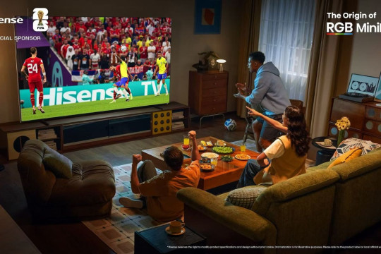 Hisense Tingkatkan Pengalaman Menonton FIFA World Cup 2026™ Melalui Inovasi Teknologi Layar TV