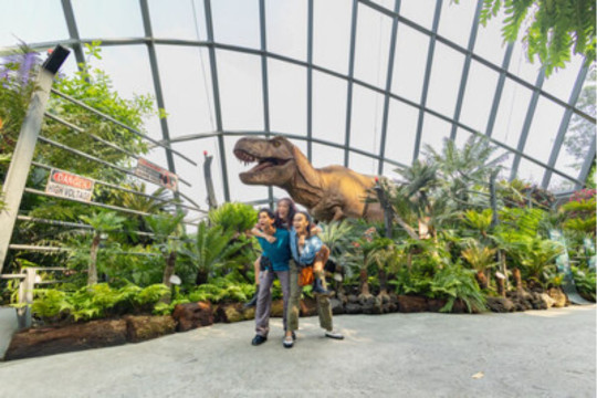 Jurassic World: The Experience, Atraksi Baru dan Luar Biasa, Telah Dibuka di Cloud Forest, Gardens By The Bay