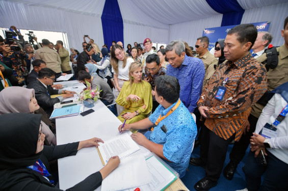 Ratu Belanda apresiasi inklusi keuangan hijau BTN 