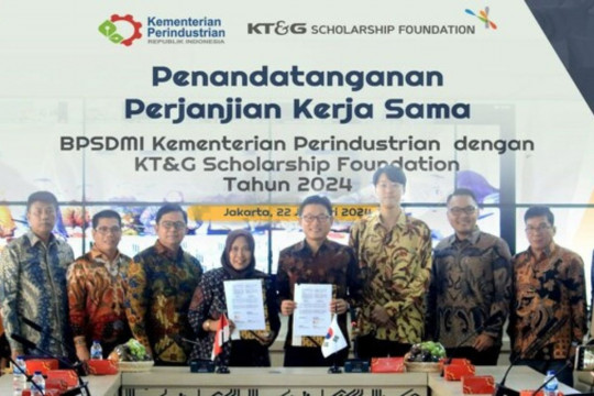 KT&G Scholarship Foundation teken MOU dengan BPSDMI untuk menyalurkan beasiswa bagi mahasiswa Indonesia