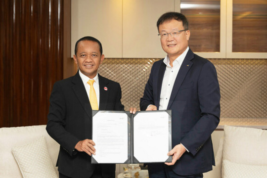 KT&G dan Kementerian Investasi Indonesia melaksanakan upacara pemberian dukungan investasi manufatur baru KT&G