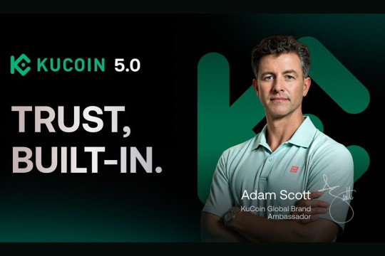 KuCoin Luncurkan Inisiatif Global "Trust, Built-in." Melalui Film Baru yang Menampilkan Adam Scott