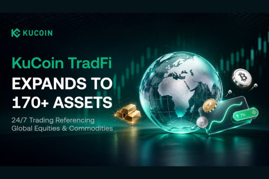 KuCoin TradFi Perluas Layanan "Trading" 24/7, Tawarkan Lebih dari 170 Kontrak Berbasis Saham, Logam, dan Komoditas Lain