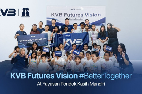 KVB Futures Rayakan Ulang Tahun Pertama dengan Inisiatif CSR yang Bermakna, Berbagi Kebahagiaan di Hari Paskah