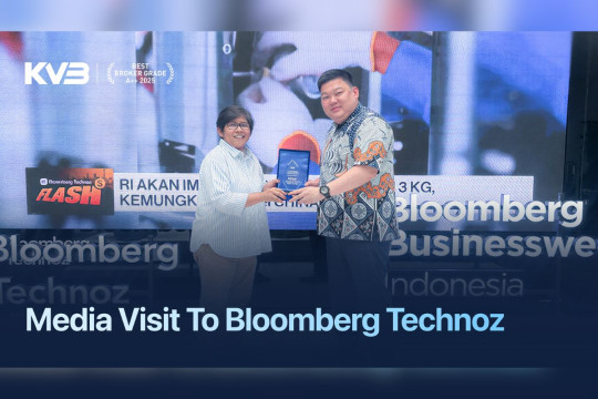 KVB Futures Perkuat Komitmen Edukasi Finansial dan Literasi Industri Derivatif lewat Kolaborasi dengan Bloomberg Technoz