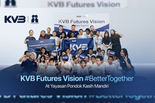KVB Futures Marks Its First Anniversary with Heartfelt CSR Initiative, Sharing Joy This Easter Season