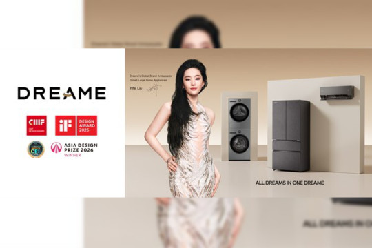 Liu Yifei unveiled as Global Brand Ambassador (Smart Large Home Appliances), impressive sales across Southeast Asia