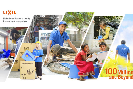 LIXIL Raih Pencapaian Penting, Tingkatkan Sanitasi dan Kebersihan bagi 103 Juta Orang di Seluruh Dunia