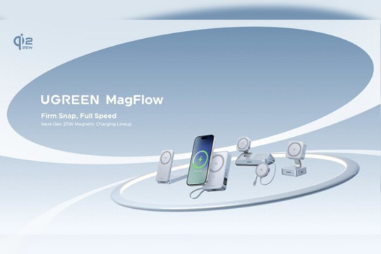 UGREEN Launches New MagFlow Qi2 25W Lineup, Pioneering a New Era of Faster Magnetic Charging