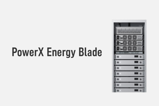 PowerX Unveils "PowerX Energy Blade," a Rack-Mounted Battery Energy Storage System for Data Centers