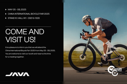 Mark your calendar, Java making a strong entrance to 2025 China International Bicycle Fair