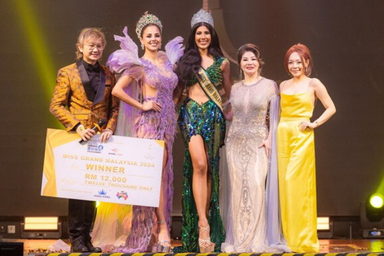 Melisha Lin Crowned Miss Grand Malaysia 2024