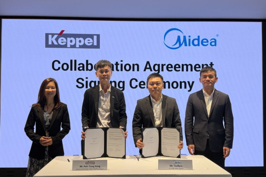 Midea dan Keppel Berkolaborasi Mengembangkan Solusi Sistem Pendingin Modular Berbasiskan AI di Asia