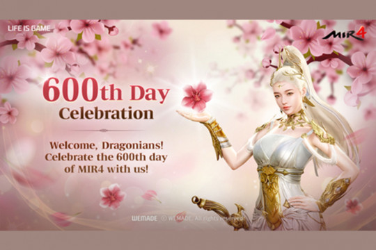 Wemade Holds Various Events to Celebrate the 600th Day of MIR4 Service