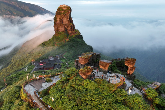 Gunung Fanjingshan: Destinasi Wisata Gunung Teratas