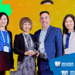 Mouser Electronics Receives NXP's Top Customer Count Asia 2025 Award For the First Time