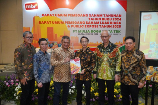 Mulia Boga Raya setuju bagikan dividen Rp73,12 miliar